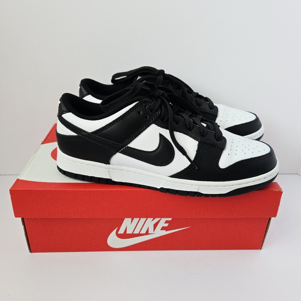 Nike Dunk Low Pandas Size 9 Mens Black and White Shoes Sneakers